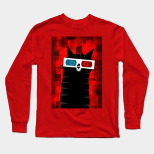 The 3D Cat Long Sleeve T-Shirt